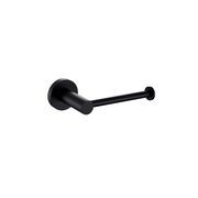 Round Tube Stainless Steel 1908 Toilet Roll Holders Matt Black gallery detail image