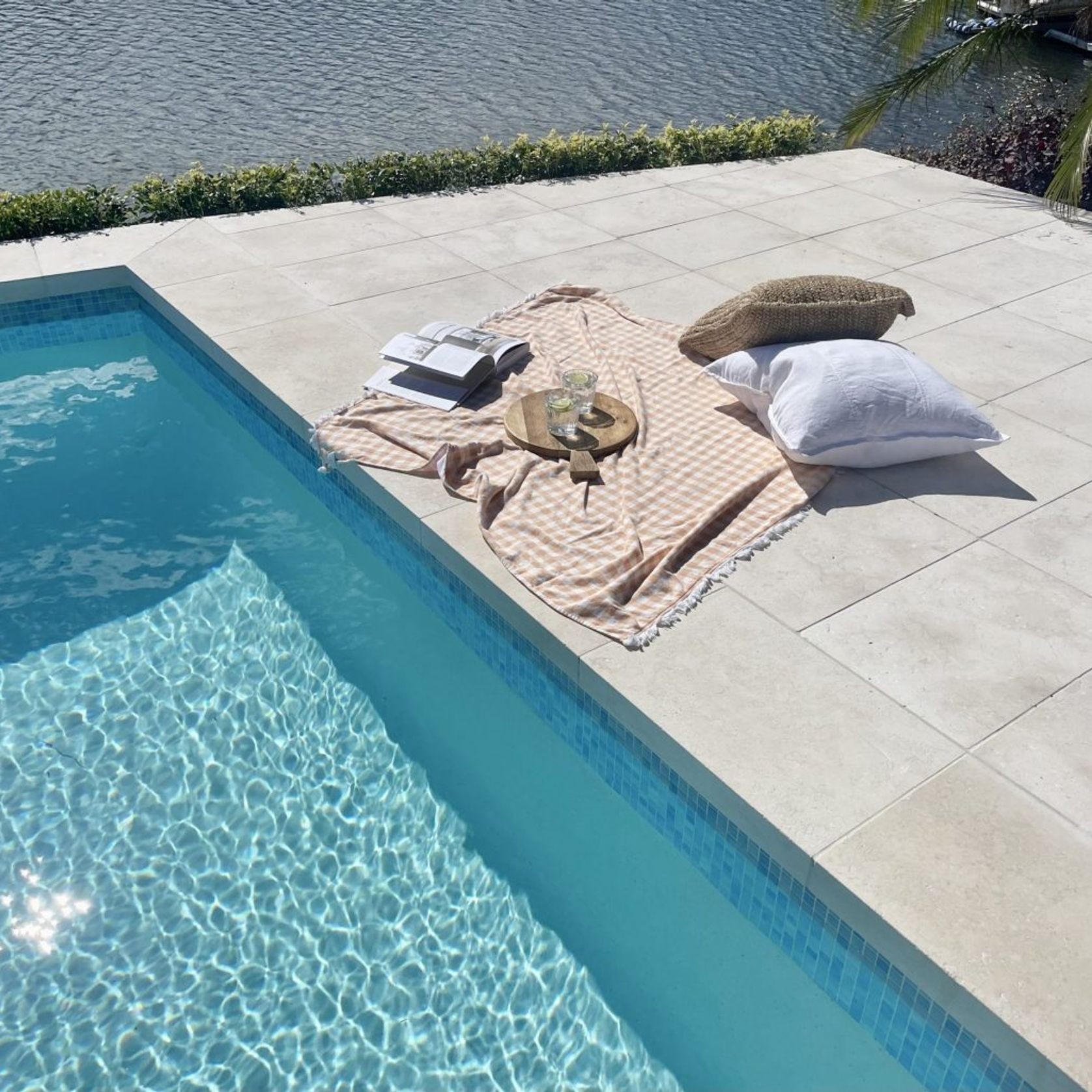 Savana Light Brushed Limestone Tiles gallery detail image