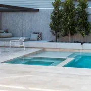 Savana Light Brushed Limestone Pool Coping gallery detail image