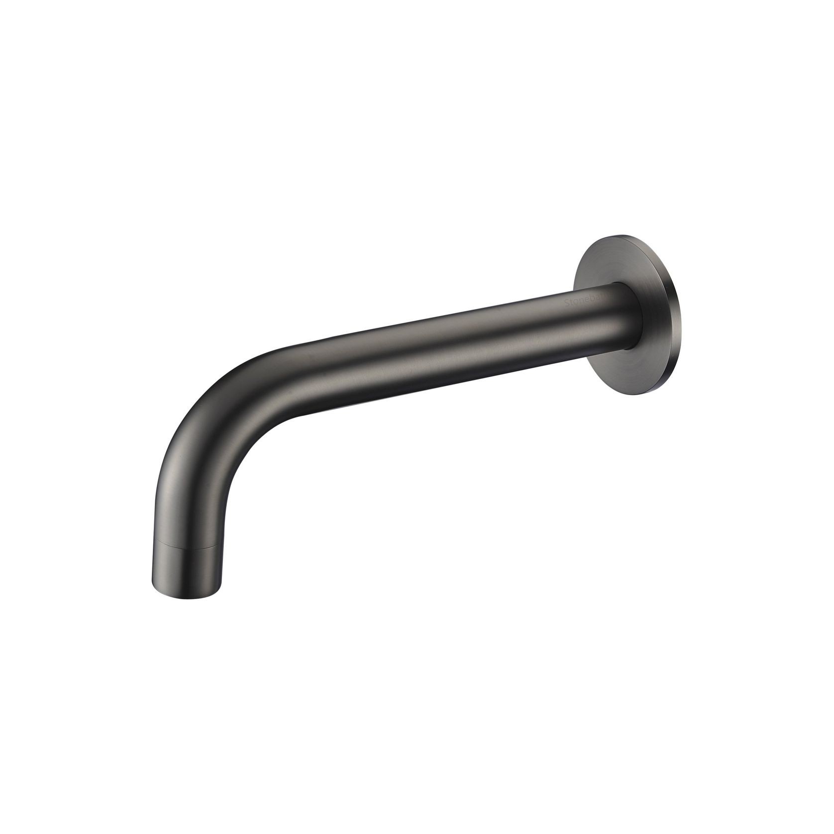 Bath & Basin Spout - Spout17 Brushed Gunmetal gallery detail image