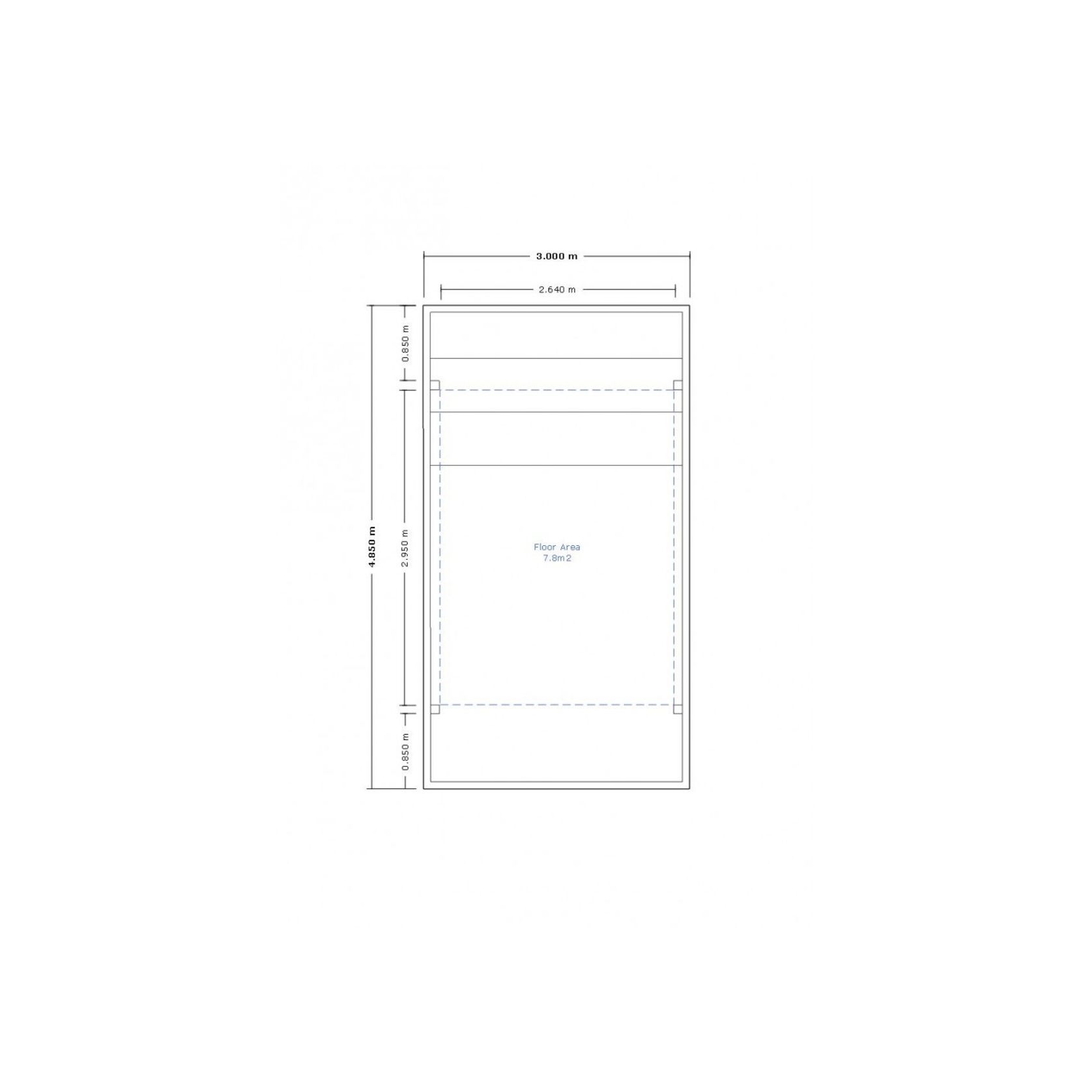 Single Carport 4850 x 3000mm gallery detail image
