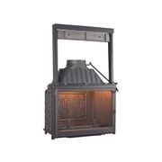 Seguin Super 9 Cast Iron Fireplace Lift Door gallery detail image