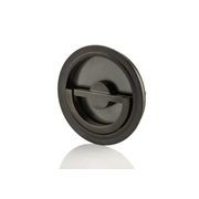 Joseph Giles - Solid Brass Sliding Door Round Recessed Pull gallery detail image