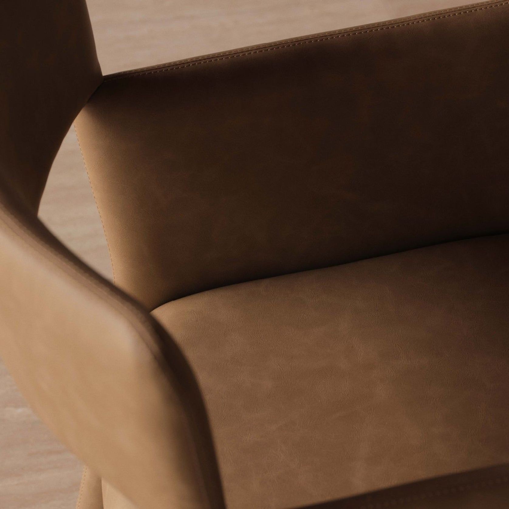 Tan Totti Dining Chair gallery detail image
