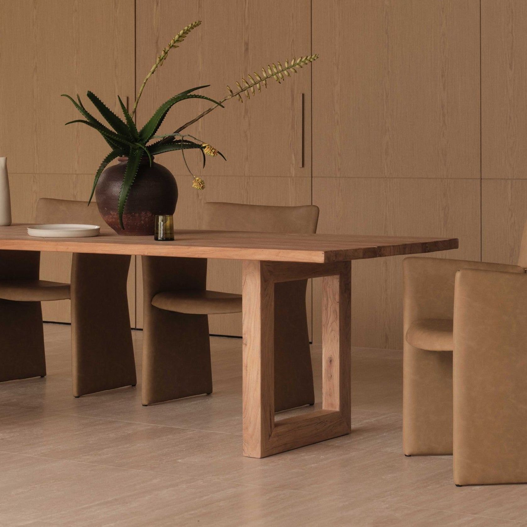 Tan Totti Dining Chair gallery detail image
