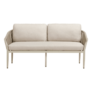 Everett Outdoor 2 Seater Sofa - Sand gallery detail image