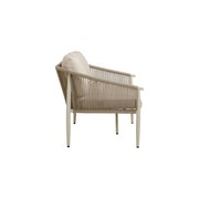 Everett Outdoor 2 Seater Sofa - Sand gallery detail image