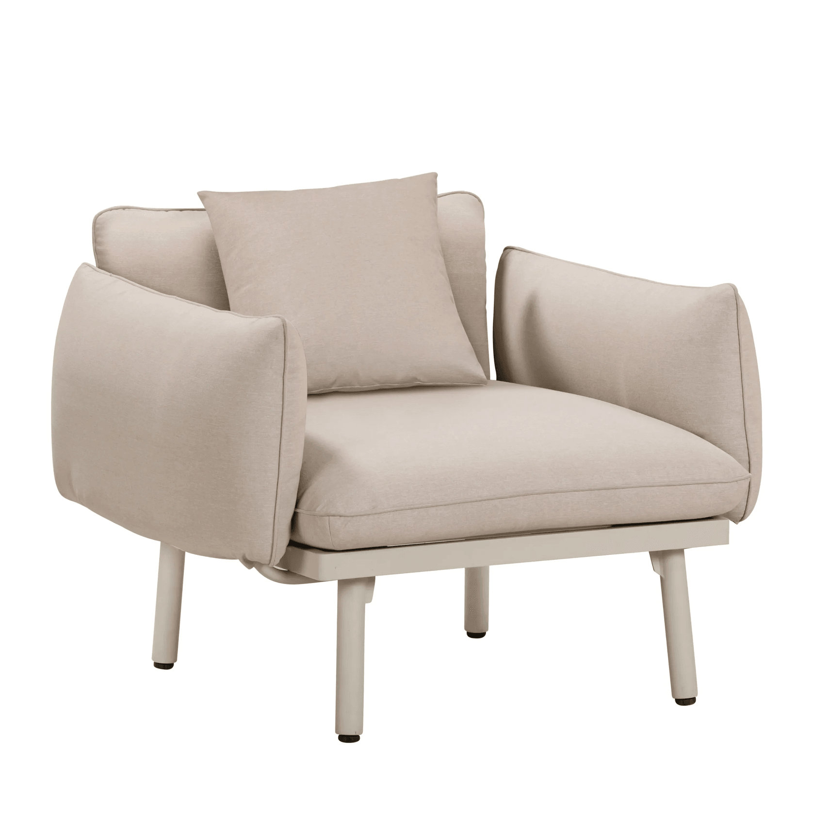 Hattie Outdoor Armchair - Sand gallery detail image