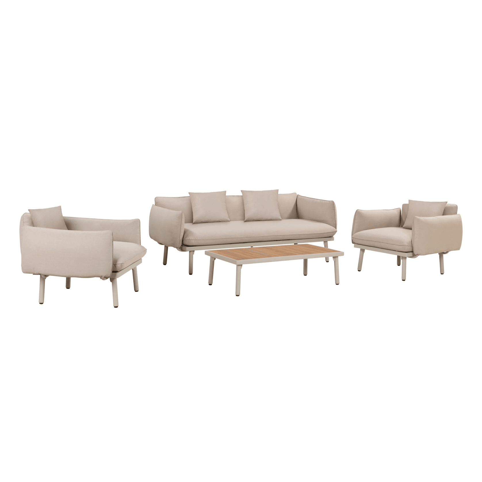 Hattie Outdoor Armchair - Sand gallery detail image