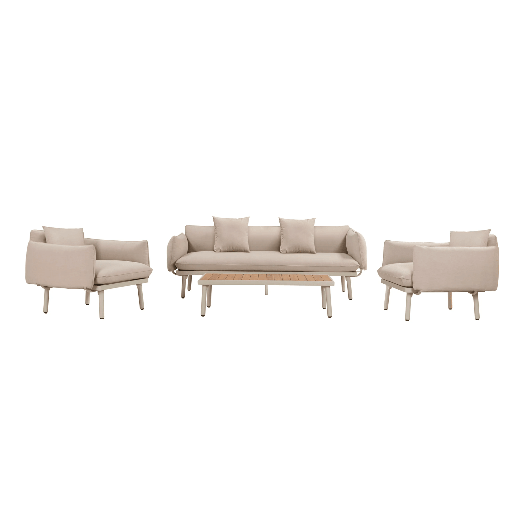 Hattie Outdoor Armchair - Sand gallery detail image