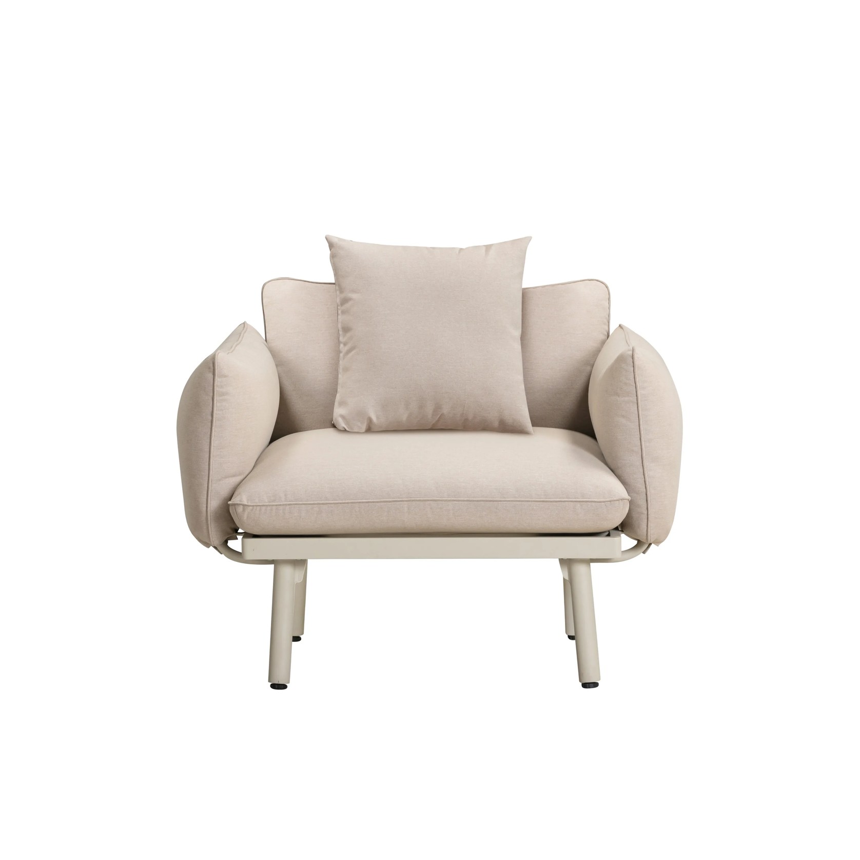 Hattie Outdoor Armchair - Sand gallery detail image