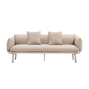 Hattie Outdoor 3 Seater Sofa - Sand gallery detail image