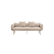 Hattie Outdoor 3 Seater Sofa - Sand gallery detail image