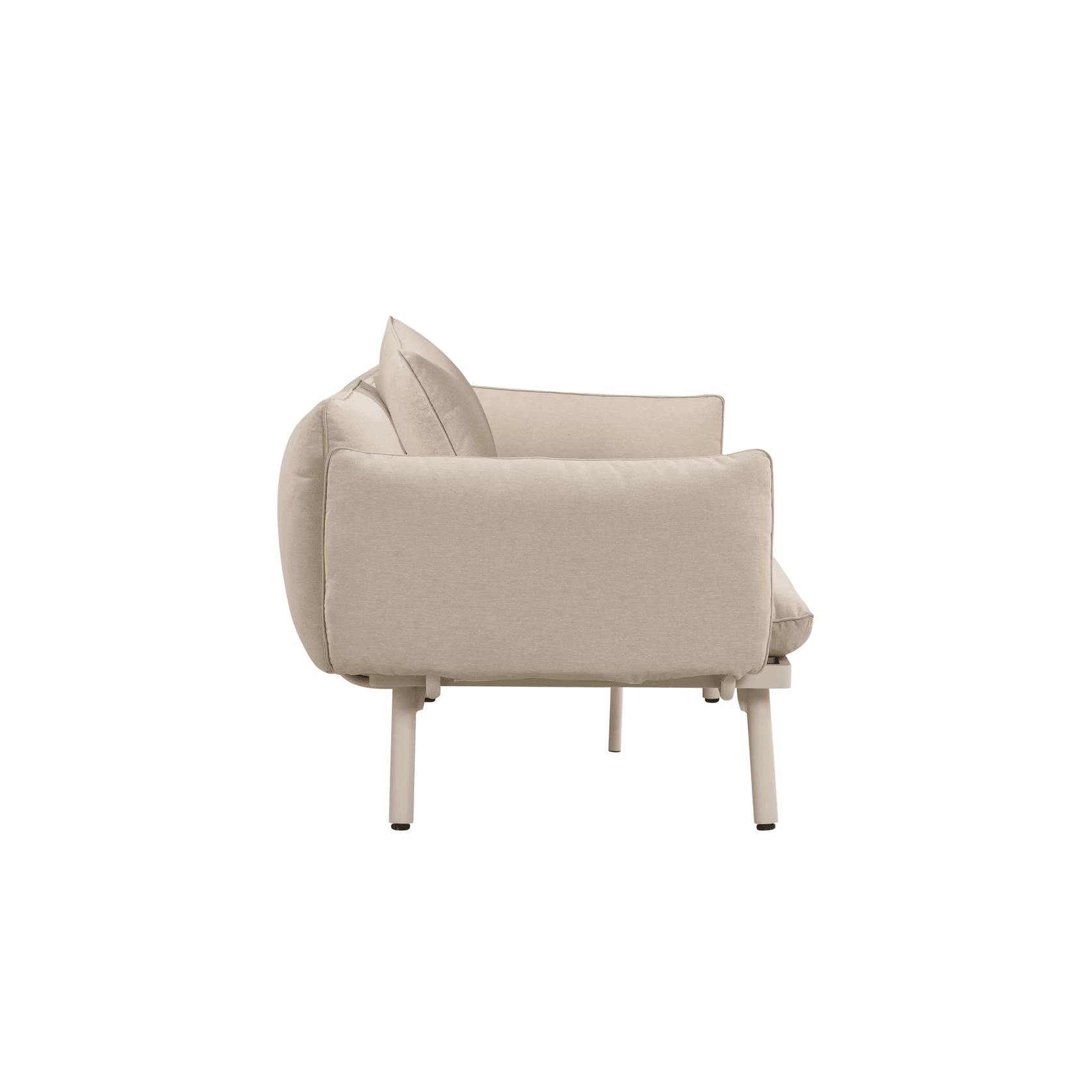 Hattie Outdoor 3 Seater Sofa - Sand gallery detail image