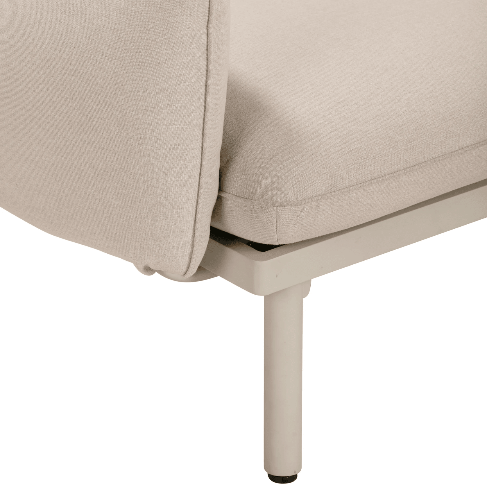 Hattie Outdoor 3 Seater Sofa - Sand gallery detail image