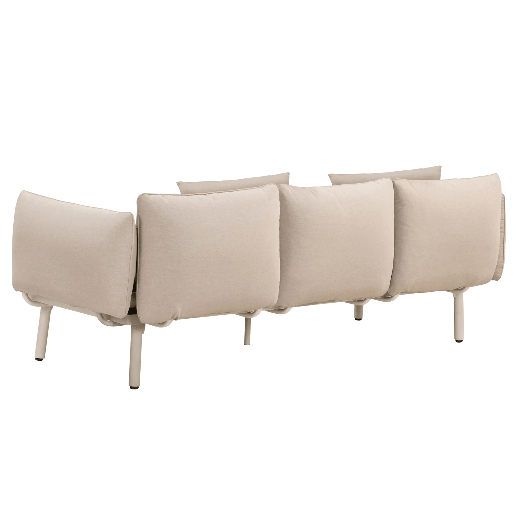 Hattie Outdoor 3 Seater Sofa - Sand gallery detail image