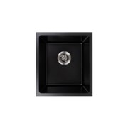 Cynthia 396x446 Black Granite Single Bowl Sink gallery detail image