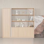 KELIAN Display Wall Unit 200cm - Oak gallery detail image
