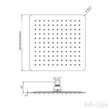 Cresta Shower Head gallery detail image