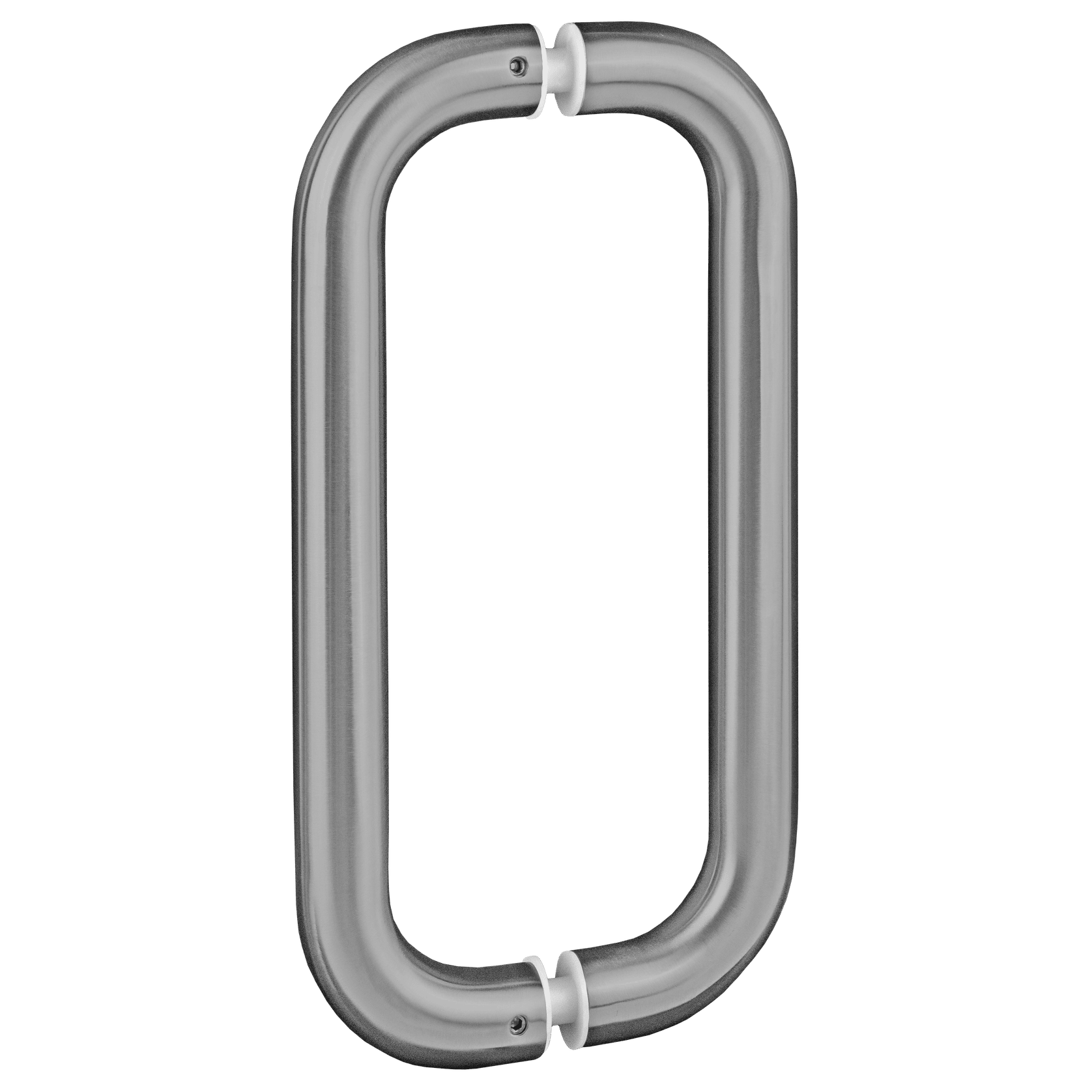 Swiss Shower Door Handle Brushed Stainless Steel gallery detail image
