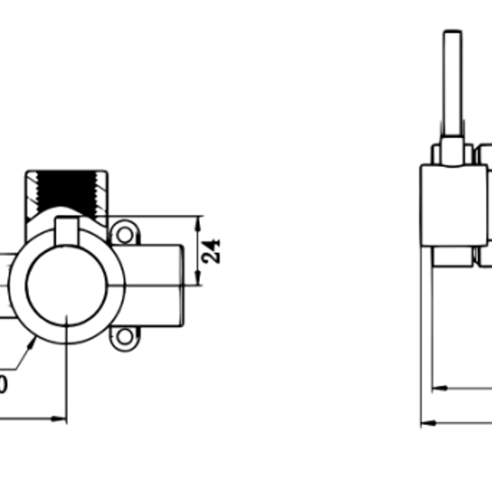 Mica Shower Mixer Diverter | Sideways Reverse gallery detail image