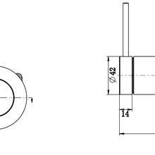Mica Shower Mixer | Reverse | Trim Kit Only gallery detail image