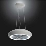 Sirius Ceiling Mount Pendant Rangehood - Silver gallery detail image