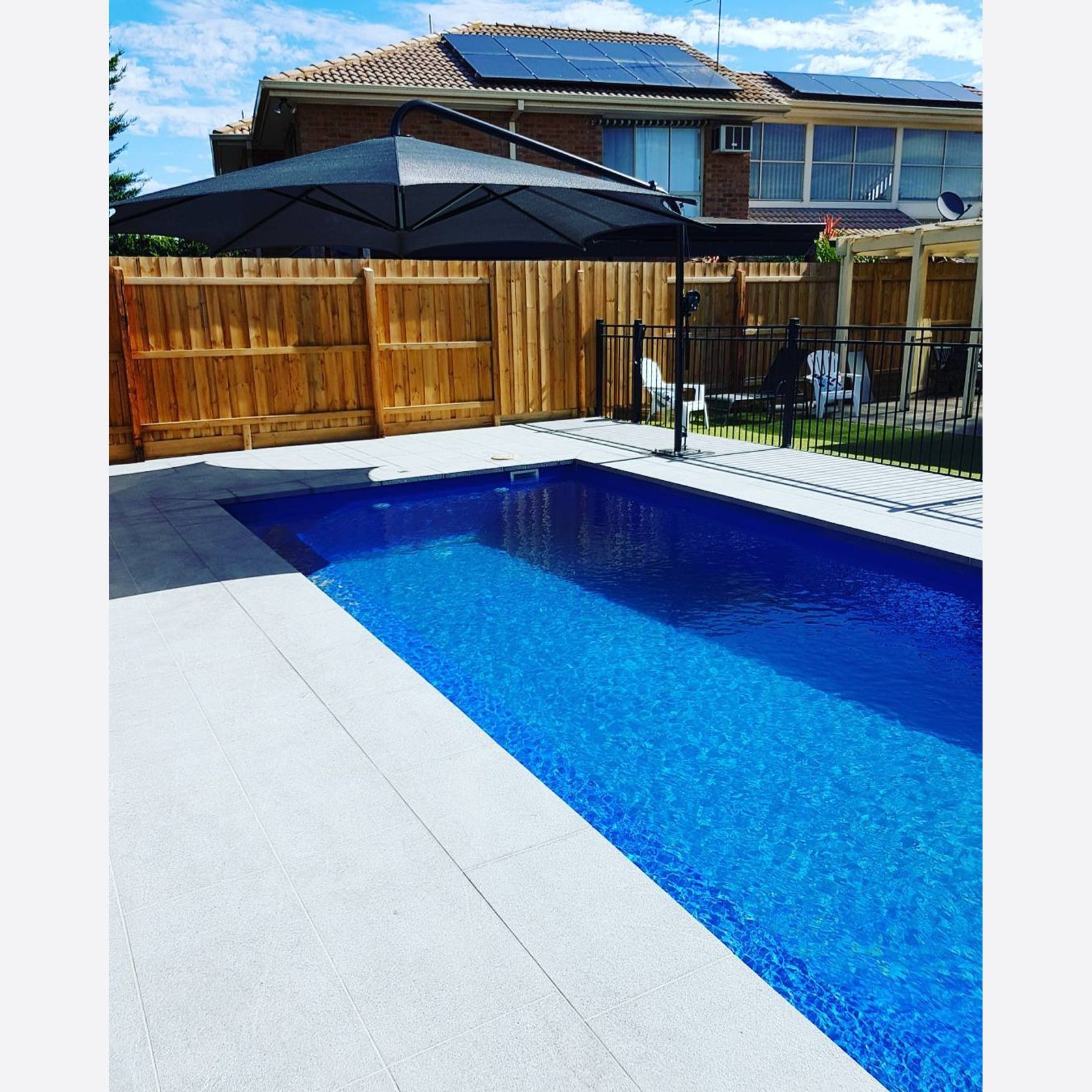Silver Grey Granite Pool Coping gallery detail image