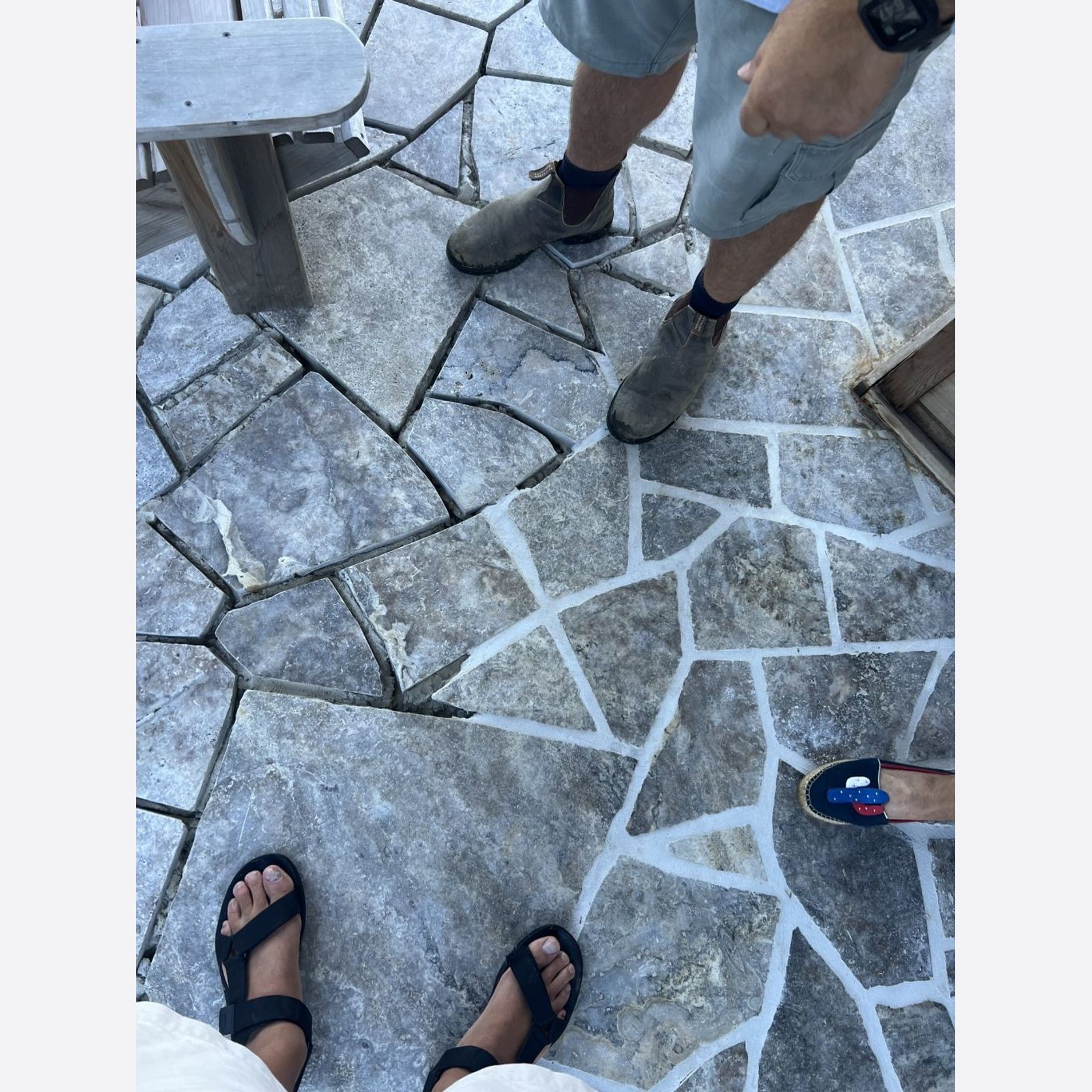 Silver Travertine Crazy Paving gallery detail image