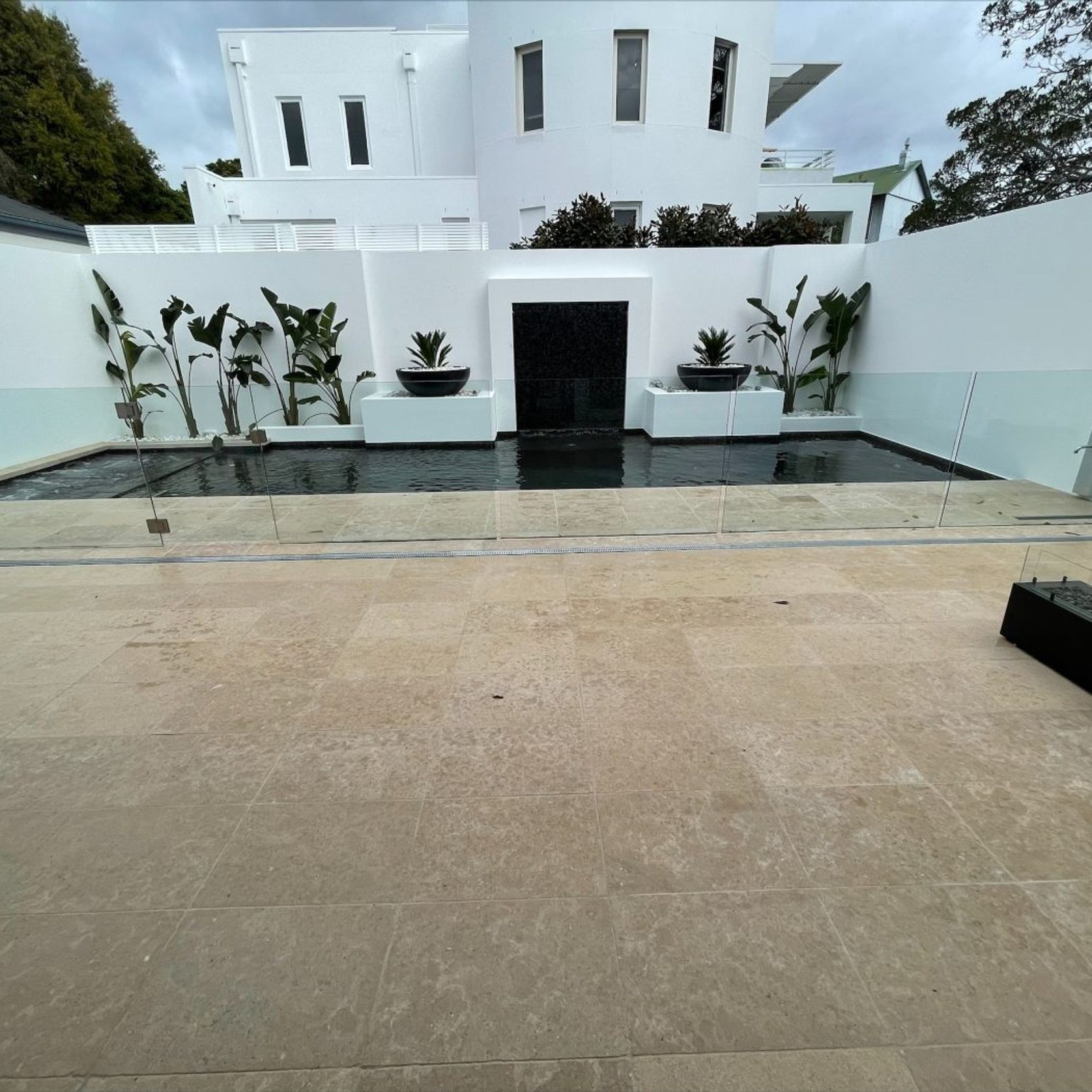 Sinai Pearl Brushed Limestone Tiles gallery detail image