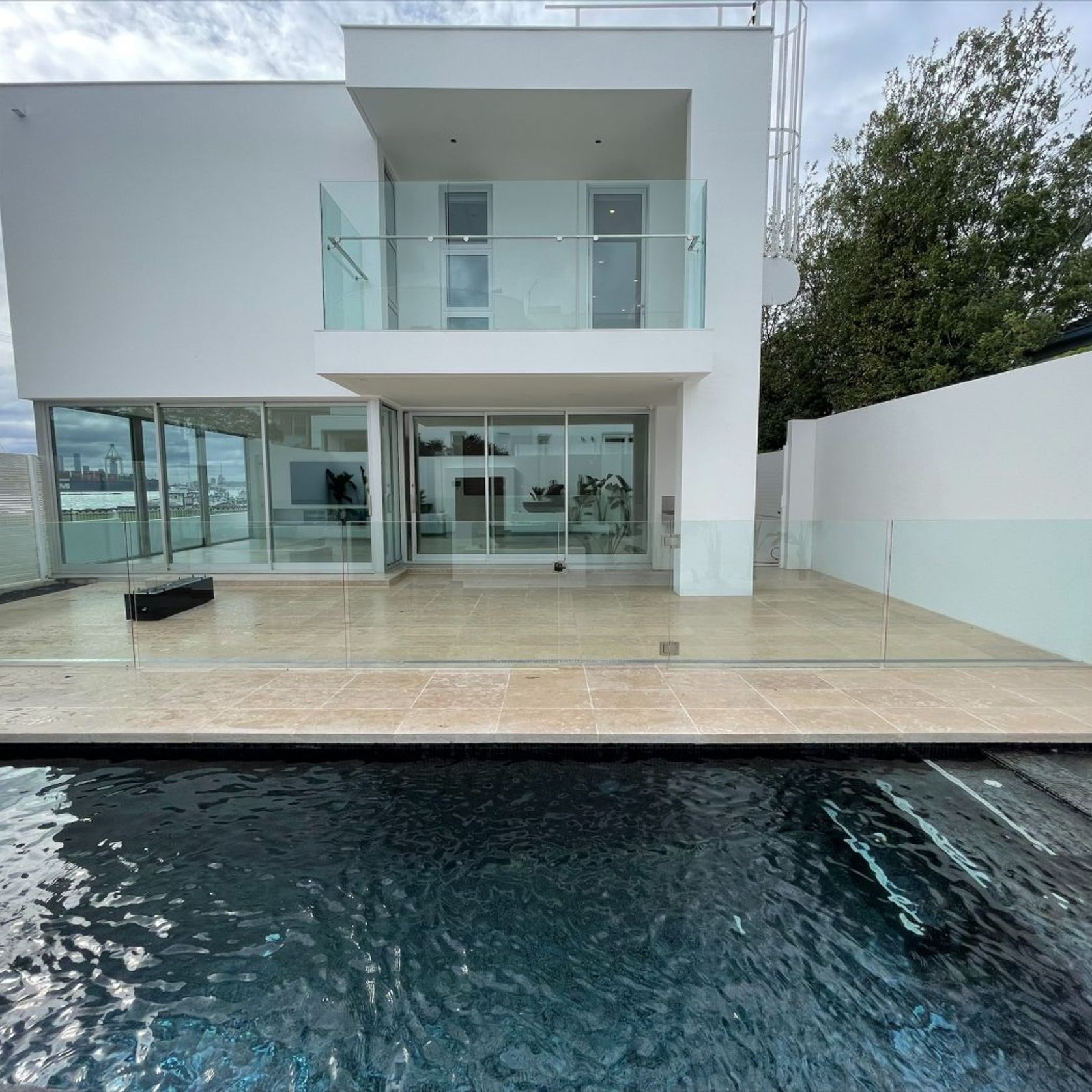 Sinai Pearl Brushed Limestone Tiles gallery detail image