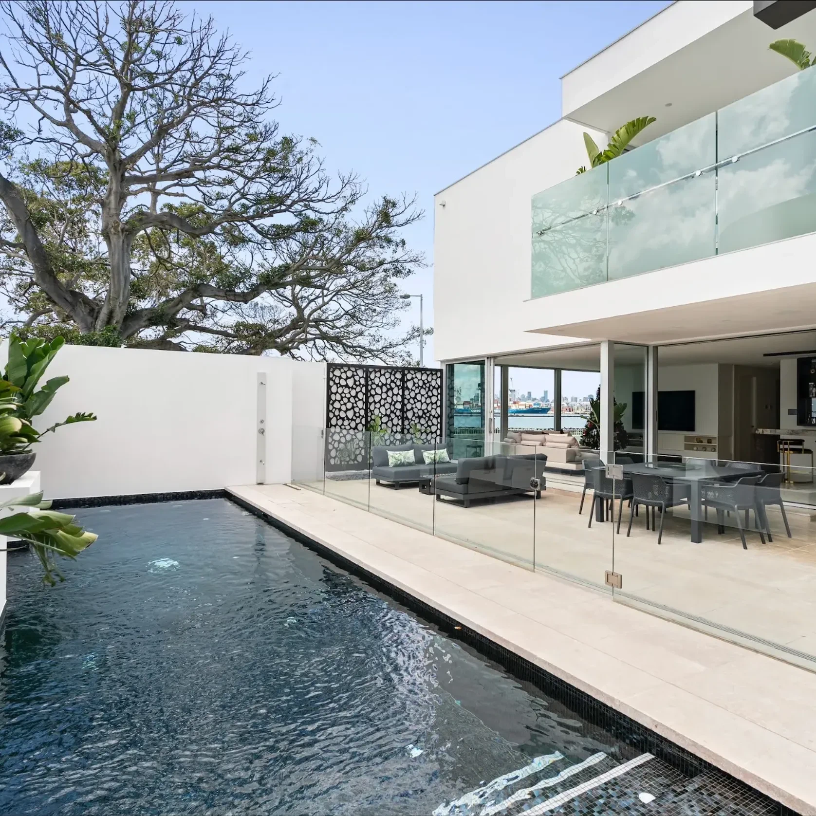 Sinai Pearl Brushed Limestone Pool Coping gallery detail image