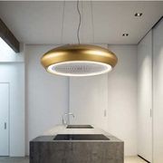 Sirius Ceiling Mount Pendant Rangehood - Gold gallery detail image