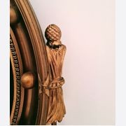George IV Style Gilt Framed Convex Mirror gallery detail image