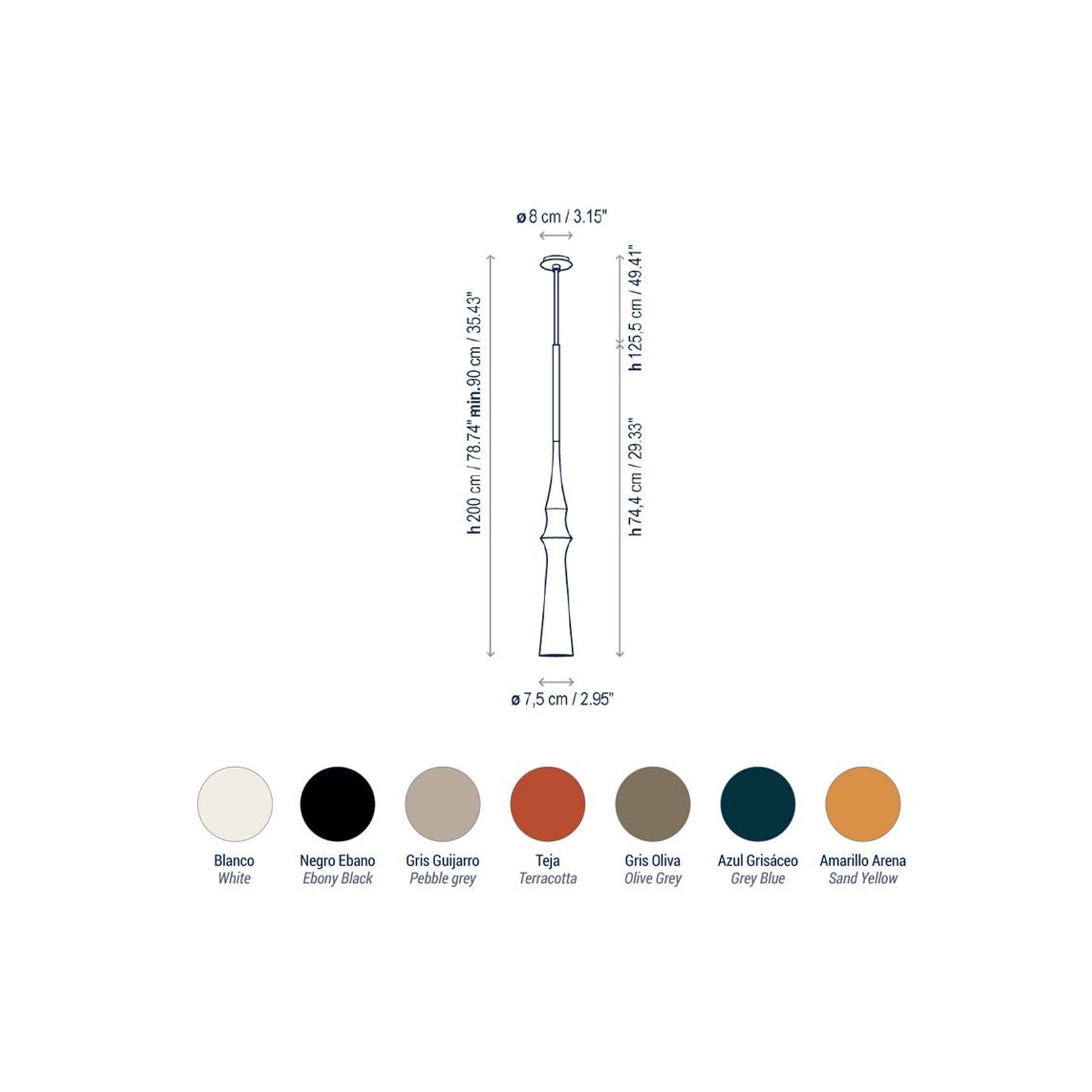 Slend 03 Pendant Light gallery detail image