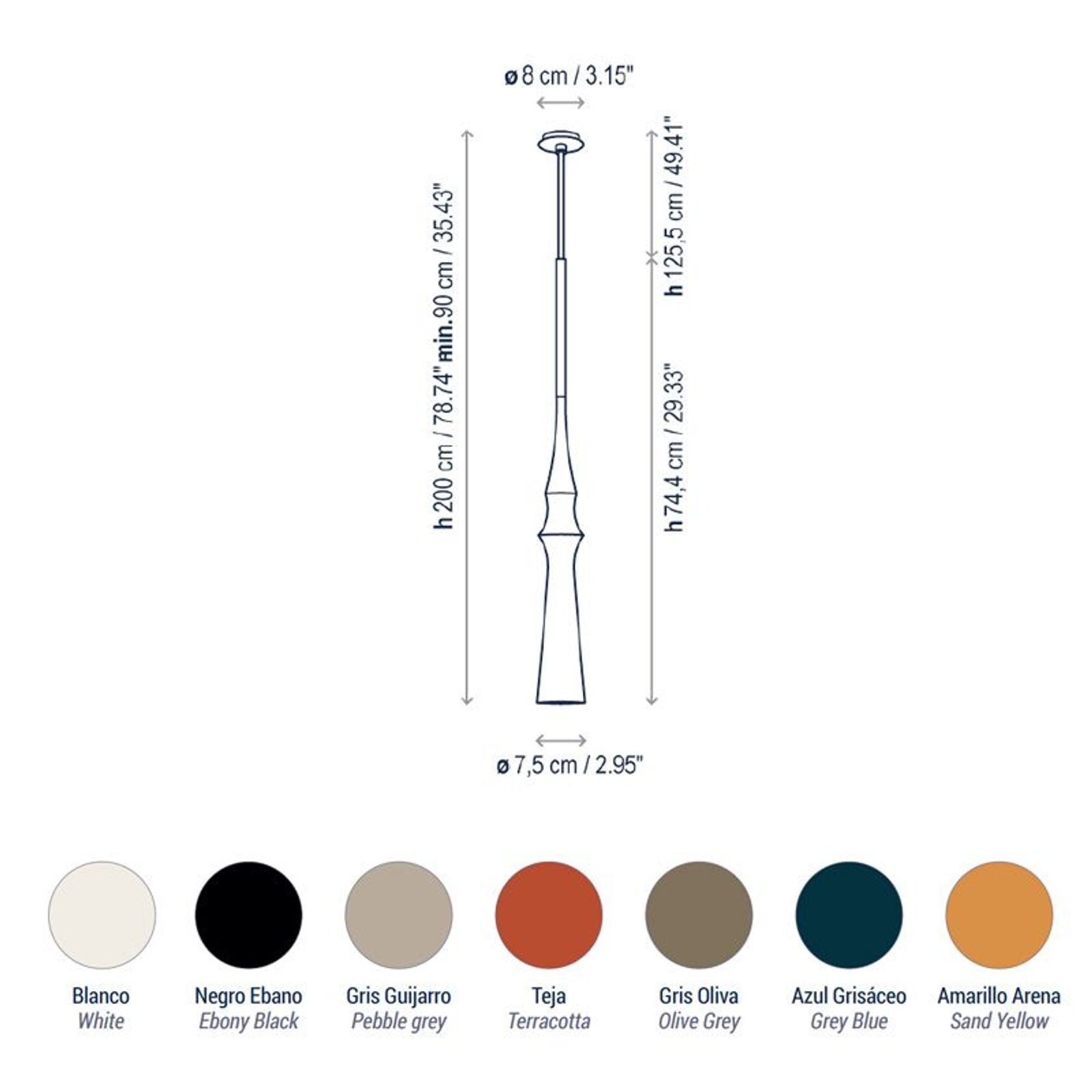 Slend 03 Pendant Light gallery detail image