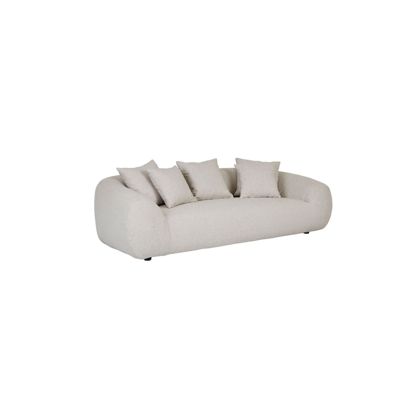 Felix Loop 3 Seater Sofa - Birch Speckle gallery detail image