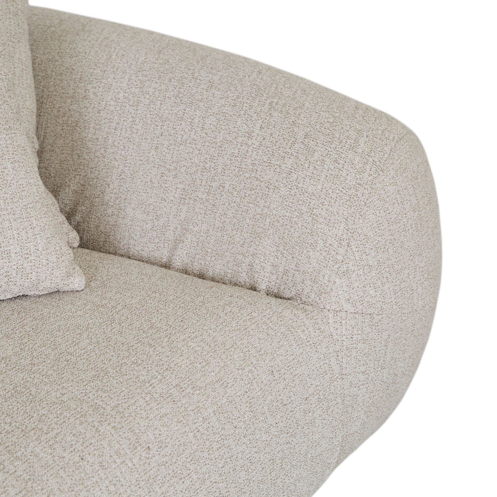 Felix Loop 3 Seater Sofa - Birch Speckle gallery detail image