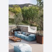 Soft 60 Square Outdoor Pouf by Atmosphera gallery detail image