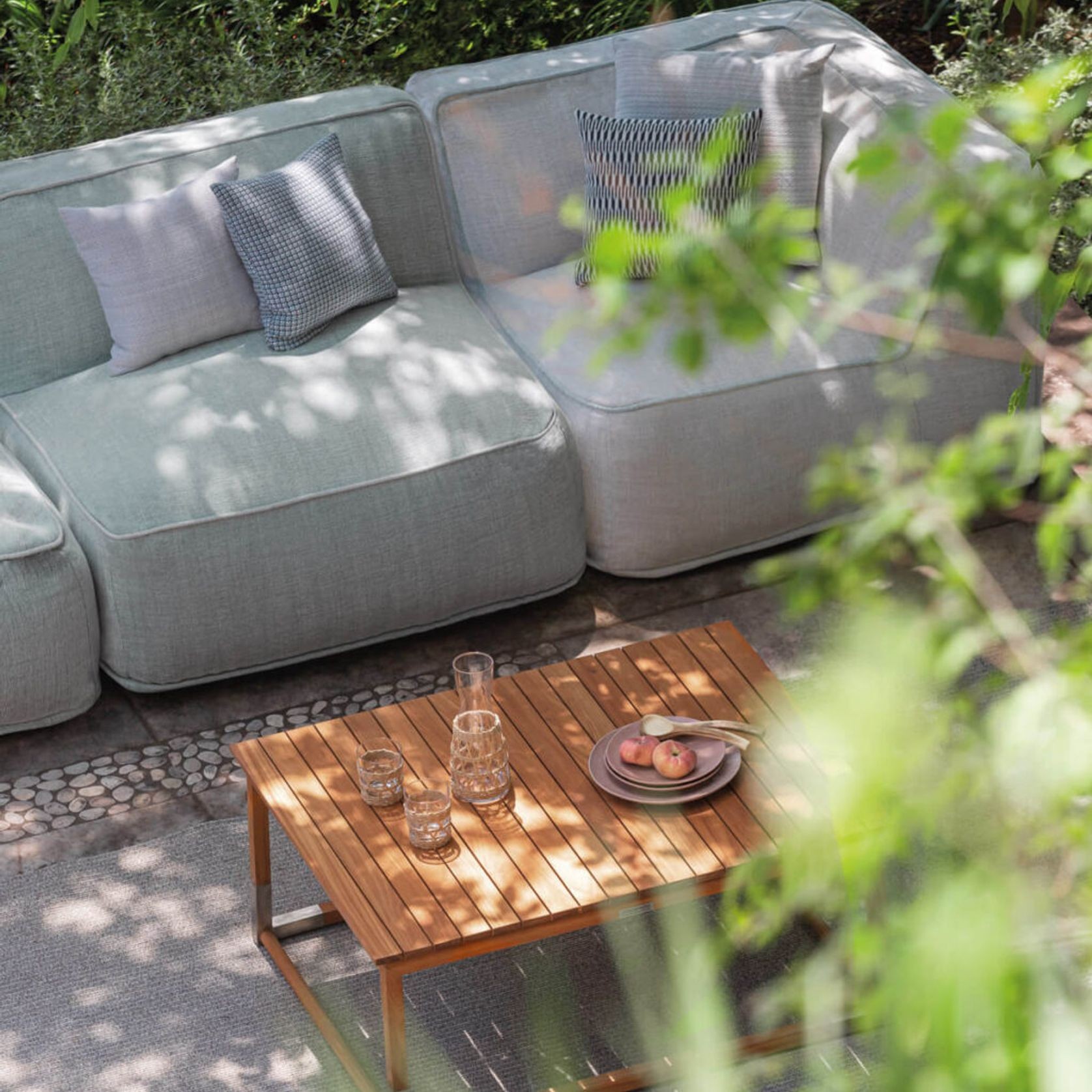 Soft Outdoor Central Module Armchair by Atmosphera gallery detail image