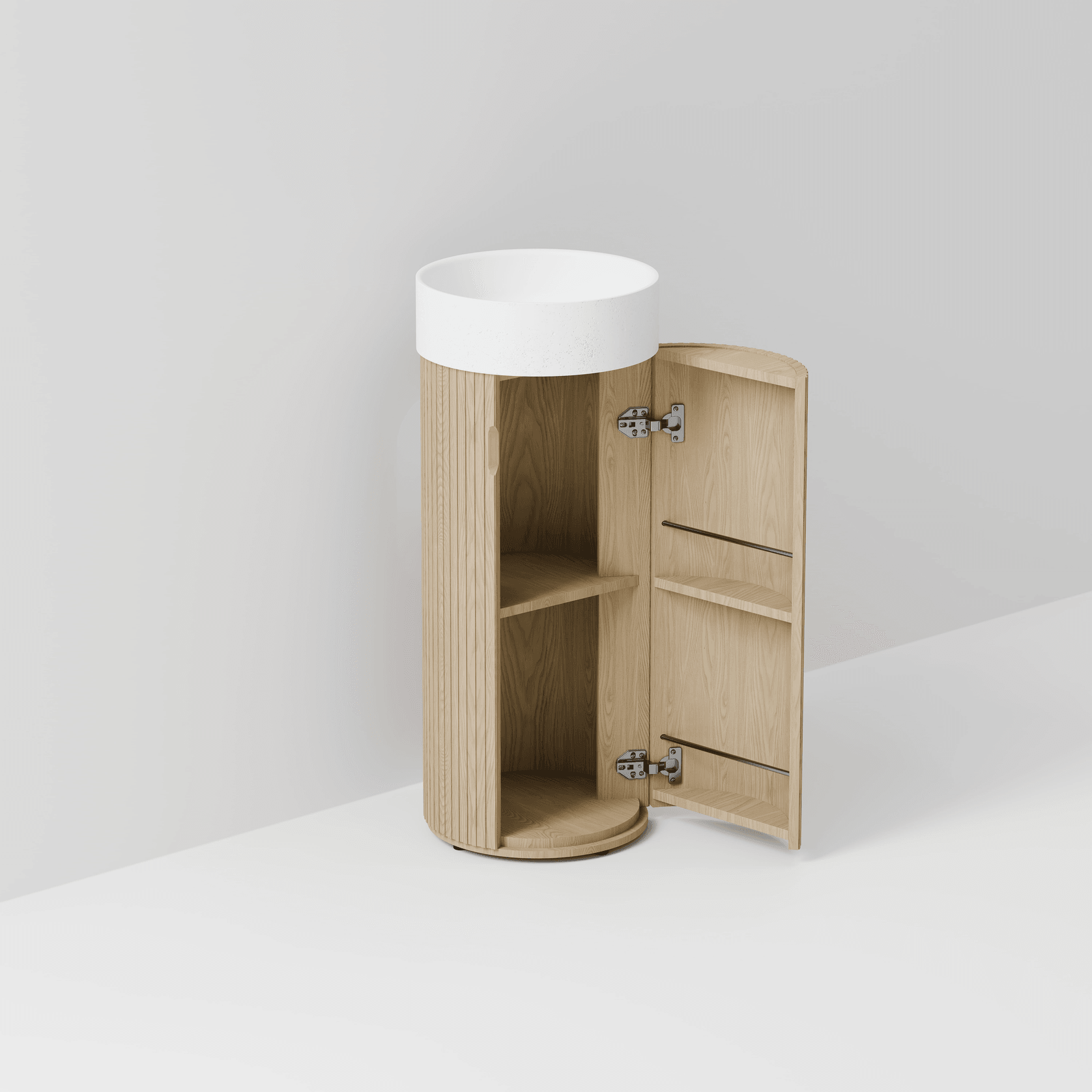 Code Sora Pedestal Vanity | With Basin gallery detail image