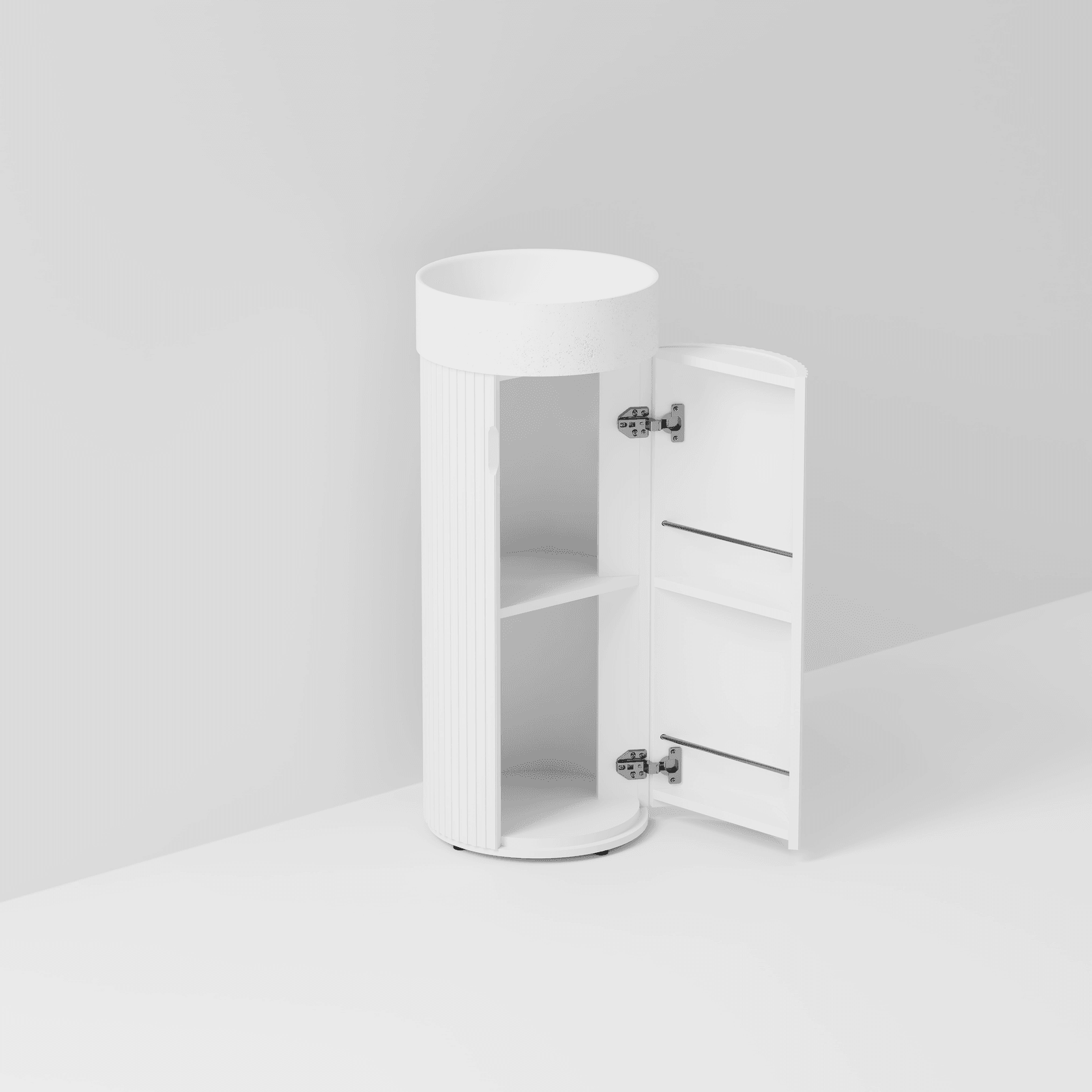 Code Sora Pedestal Vanity | With Basin gallery detail image