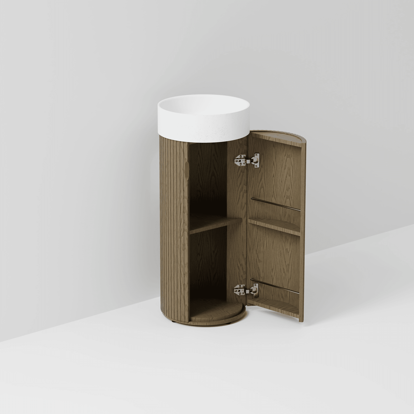 Code Sora Pedestal Vanity | With Basin gallery detail image