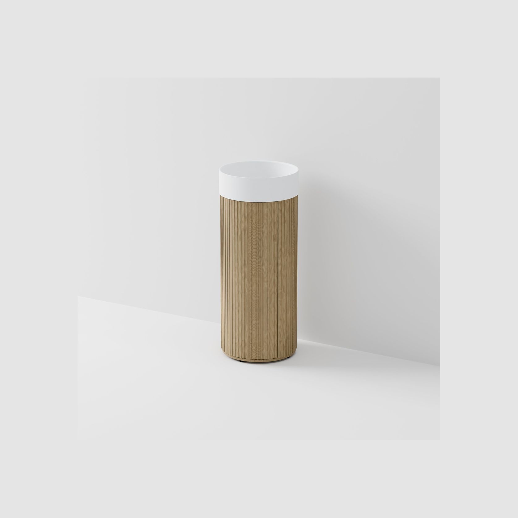 Code Sora Pedestal Vanity | With Basin gallery detail image