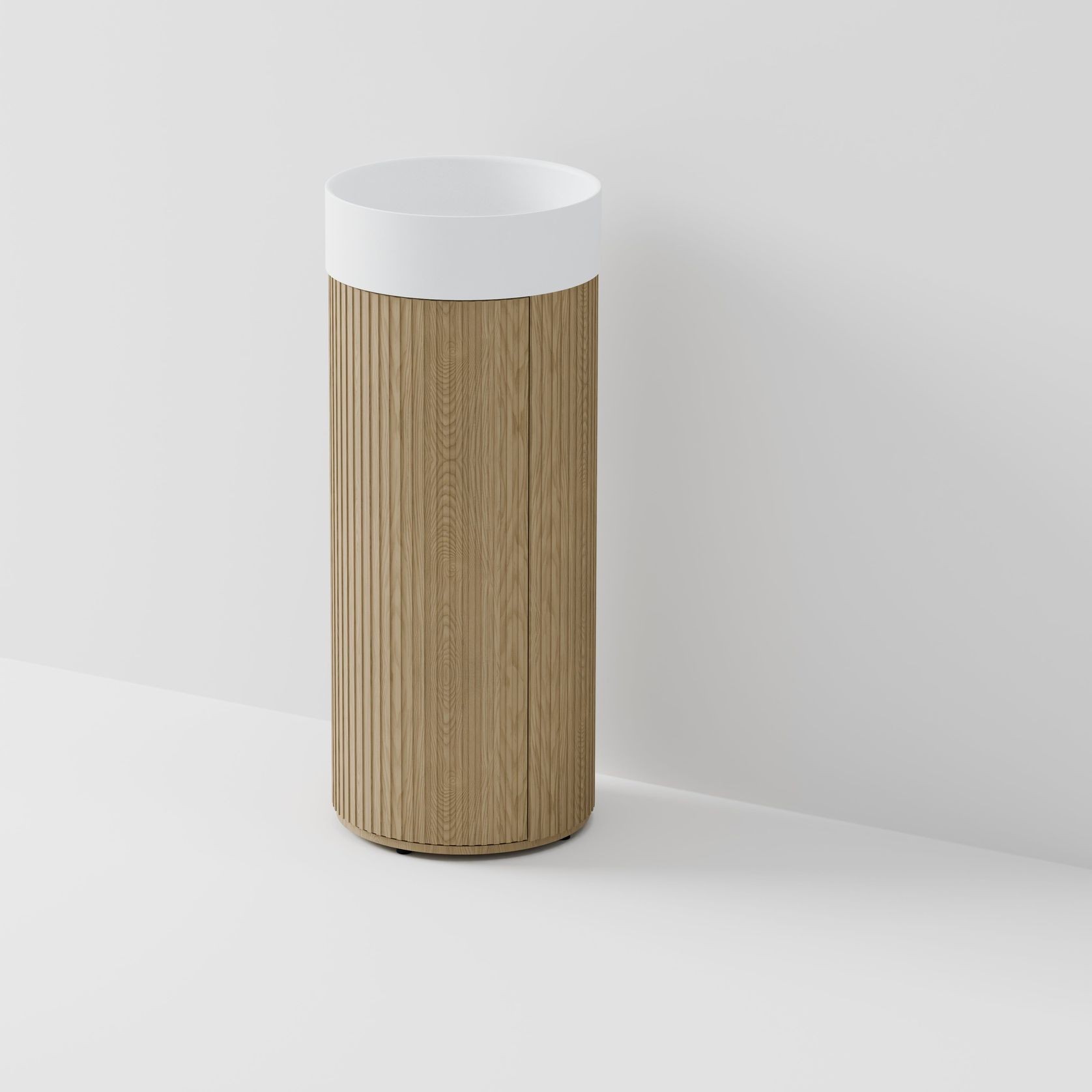 Code Sora Pedestal Vanity | With Basin gallery detail image