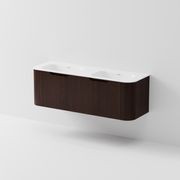 Sora 1500 Wall Hung Vanity | Double Inset Basin gallery detail image