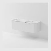 Sora 1500 Wall Hung Vanity | Double Inset Basin gallery detail image