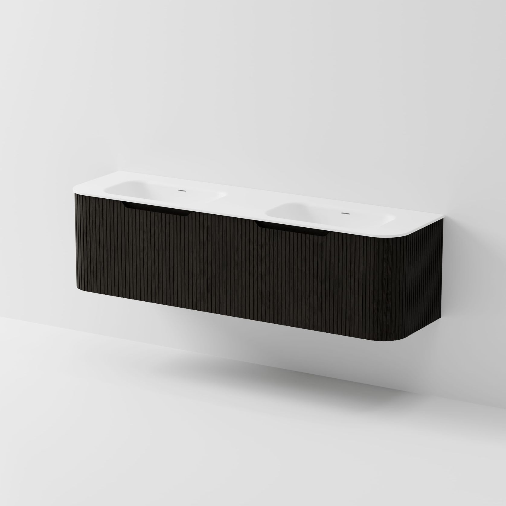 Sora 1800 Vanity | Double Inset Basin gallery detail image
