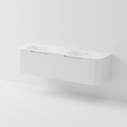 Sora 1800 Vanity | Double Inset Basin gallery detail image