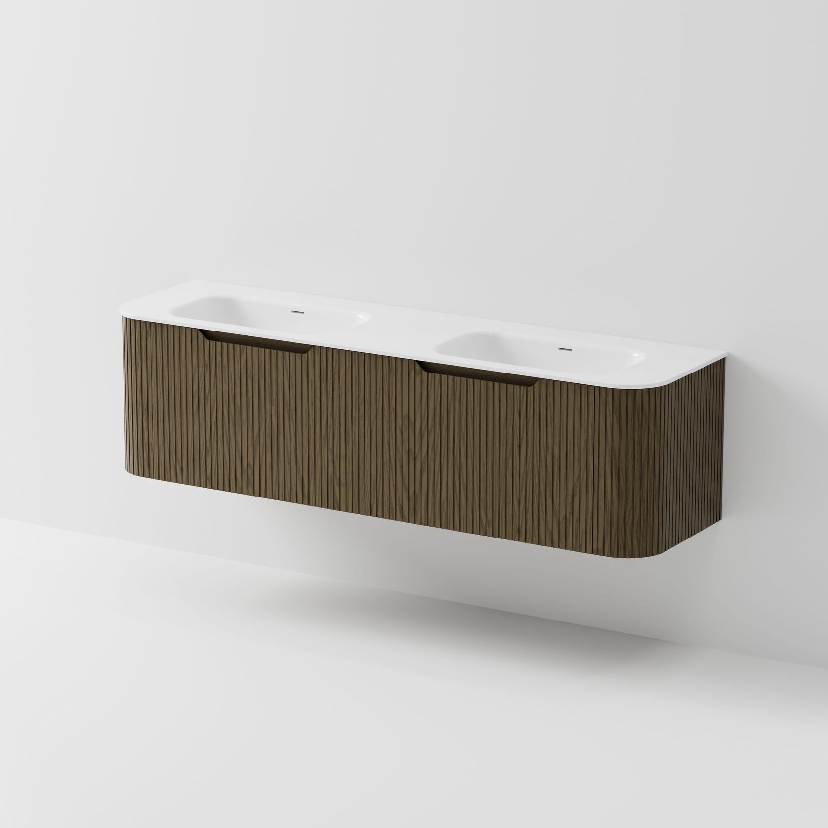 Sora 1800 Vanity | Double Inset Basin gallery detail image